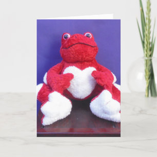De Kaart van Valentijn van de kikker