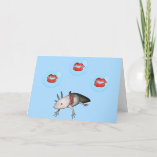 De Kaart van Valentijn van de Kussen van Axolotl