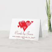 De Kaart van Valentijn van de moeder (Achterkant)