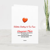 De Kaart van Valentijn van de wasbeer (Achterkant)