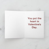 De Kaart van Valentijn van Doll van de overall (Binnen)