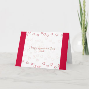 De Kaart van Valentijn voor Papa van Dochter