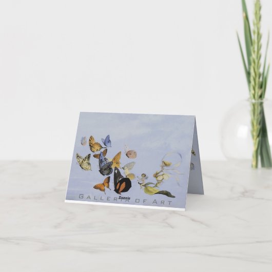 De Kaart van vlinders en van Feeën ~ (Achterkant)