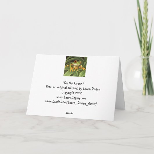 De Kaart van vrienden van de Stok "samen" (Achterkant)