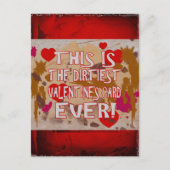 De kaart van Vuilste Valentijn ooit! (Voorkant)