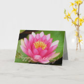 De Kaart van Waterlily (Gele Bloem)