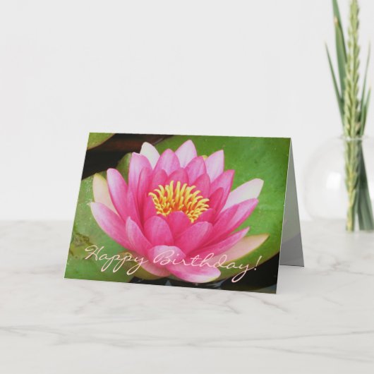 De Kaart van Waterlily (Voorkant)