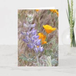 De Kaart van Wildflowers van het moederdag