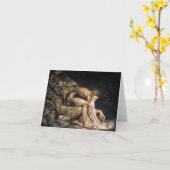 De Kaart van William Blake Isaac Newton Note (Gele Bloem)