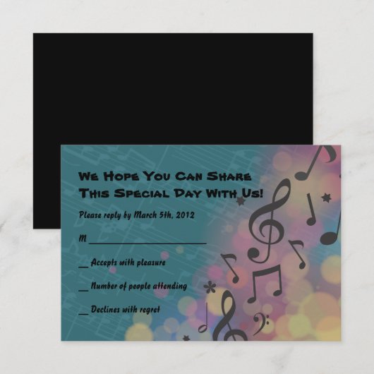 DE Kaart VIOLINIST Bat Mitzvah (Voorkant / Achterkant)