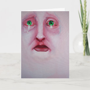 De kaartaka die van de sympathie Kaart treuren