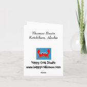 De Kaarten Thomas Basin van de Boot van Alaska (Achterkant)