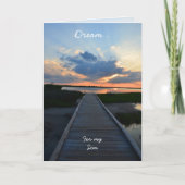 De Kaarten van afstuderen voor Zoon (Voorkant)