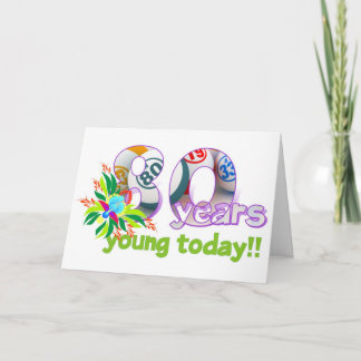 De kaarten van Bingo - 80ste verjaardag