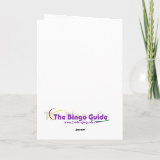 De kaarten van Bingo - huwelijk (Achterkant)