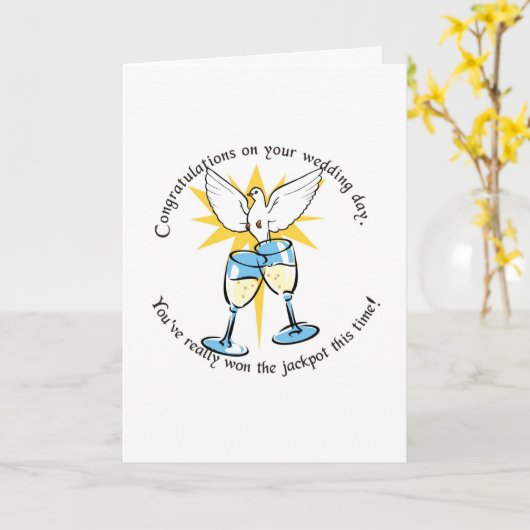 De kaarten van Bingo - huwelijk (Gele Bloem)