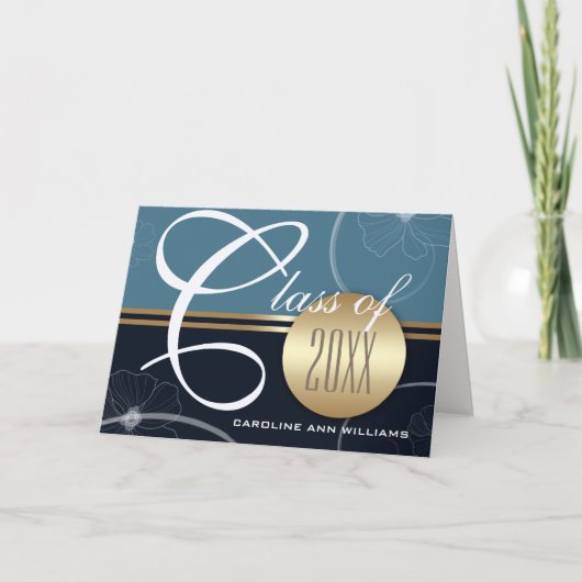 De Kaarten van de Aankondiging van de Afstuderen (Voorkant)