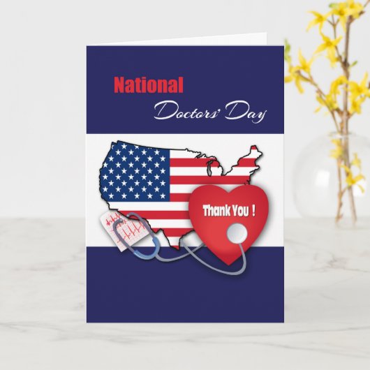 De Kaarten van de Dag van de patriottische Artsen (Gele Bloem)