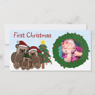 De Kaarten van de Foto van eerste Kerstmis