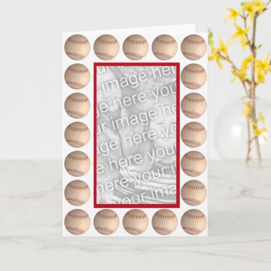 De Kaarten van de Foto van sporten (Gele Bloem)