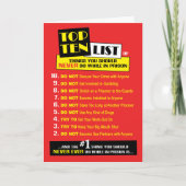 De Kaarten van de gevangenis - Bovenkant Tien (Voorkant)