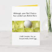 De Kaarten van de gevangenis - Goed Ei (Voorkant)