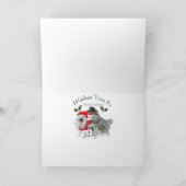 De Kaarten van de Groeten van Kerstmis van Samoyed (Binnen)