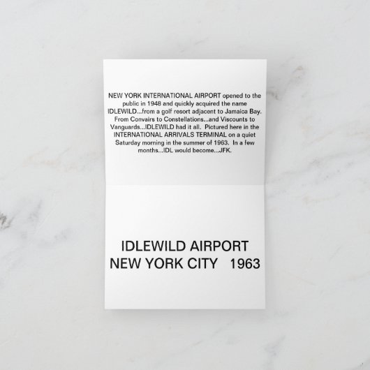 De Kaarten van de Groeten van vliegtuigen (Binnen)