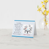 De kaarten van de het liednota van de vogel (Gele Bloem)