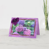 De kaarten van de hydrangea hortensia & van de (Voorkant)