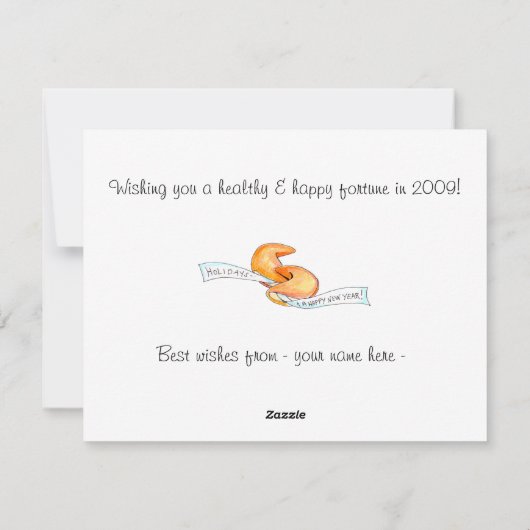 De kaarten van de Kerstboom van het Koekje van het (Achterkant)