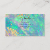 De Kaarten van de klantentrouw van de moderne Blue Visitekaartje (Achterkant)