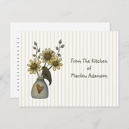 De Kaarten van de Kraai van het land en van het (Voorkant / Achterkant)