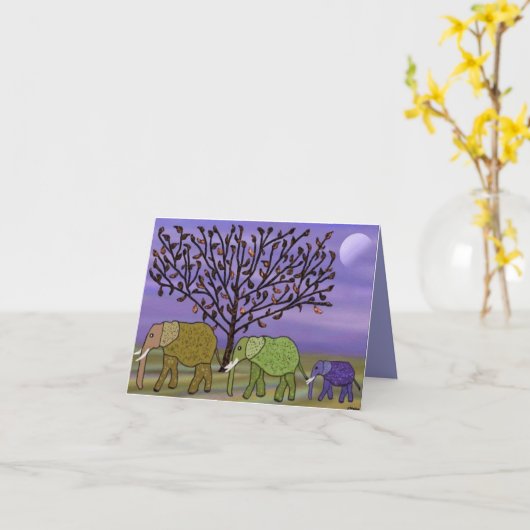 De Kaarten van de Maan van de olifant (Gele Bloem)