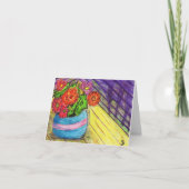 De Kaarten van de Nota van bloemen