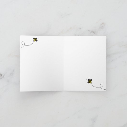 De Kaarten van de Nota van de Bij van het baby (Binnen)