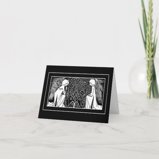 De Kaarten van de Nota van de Engelen van de (Voorkant)