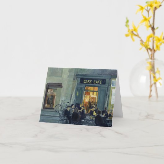 De Kaarten van de Nota van de Koffie van de koffie (Gele Bloem)