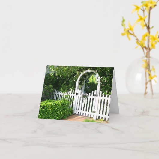 De Kaarten van de Nota van de Poort van de tuin (Gele Bloem)