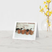 De Kaarten van de Nota van de Potten van het kat (Gele Bloem)