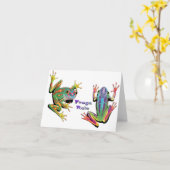 De Kaarten van de Nota van de Regel van kikkers (Gele Bloem)