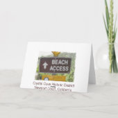 De Kaarten van de Nota "van het Uitzicht van de (Achterkant)