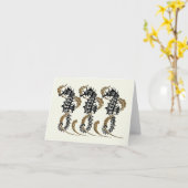 De Kaarten van de Nota van Seahorse van de (Gele Bloem)