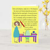 De Kaarten van de originele en Leraar van de Pret (Gele Bloem)