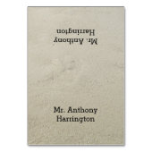 De Kaarten van de Plaats van de Sjabloon van de Na (Voorkant)