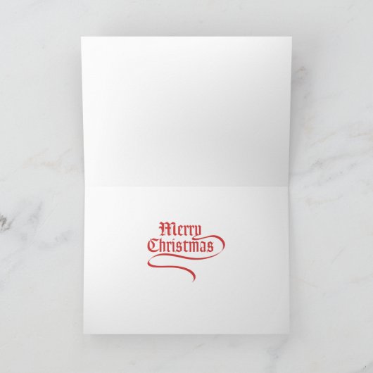 De kaarten van de Scène van Kerstmis van Ridgeback (Binnen)