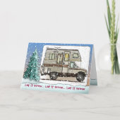 De Kaarten van de Vakantie van de Kampeerauto rv (Voorkant)