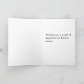 De Kaarten van de Vakantie van de sneeuwman (Binnen)