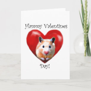 De Kaarten van de Valentijnsdag van Hammy