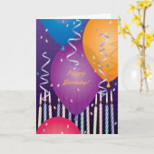 De Kaarten van de verjaardag (Gele Bloem)